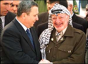 Arafat and Barak